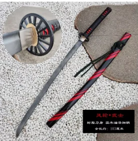 

Exquisite 103cm Bushido Iaito Katana Sword, Quality Rosewood/Resin Blade,Lacquered Hardwood Saya, Physical Combat Training Props