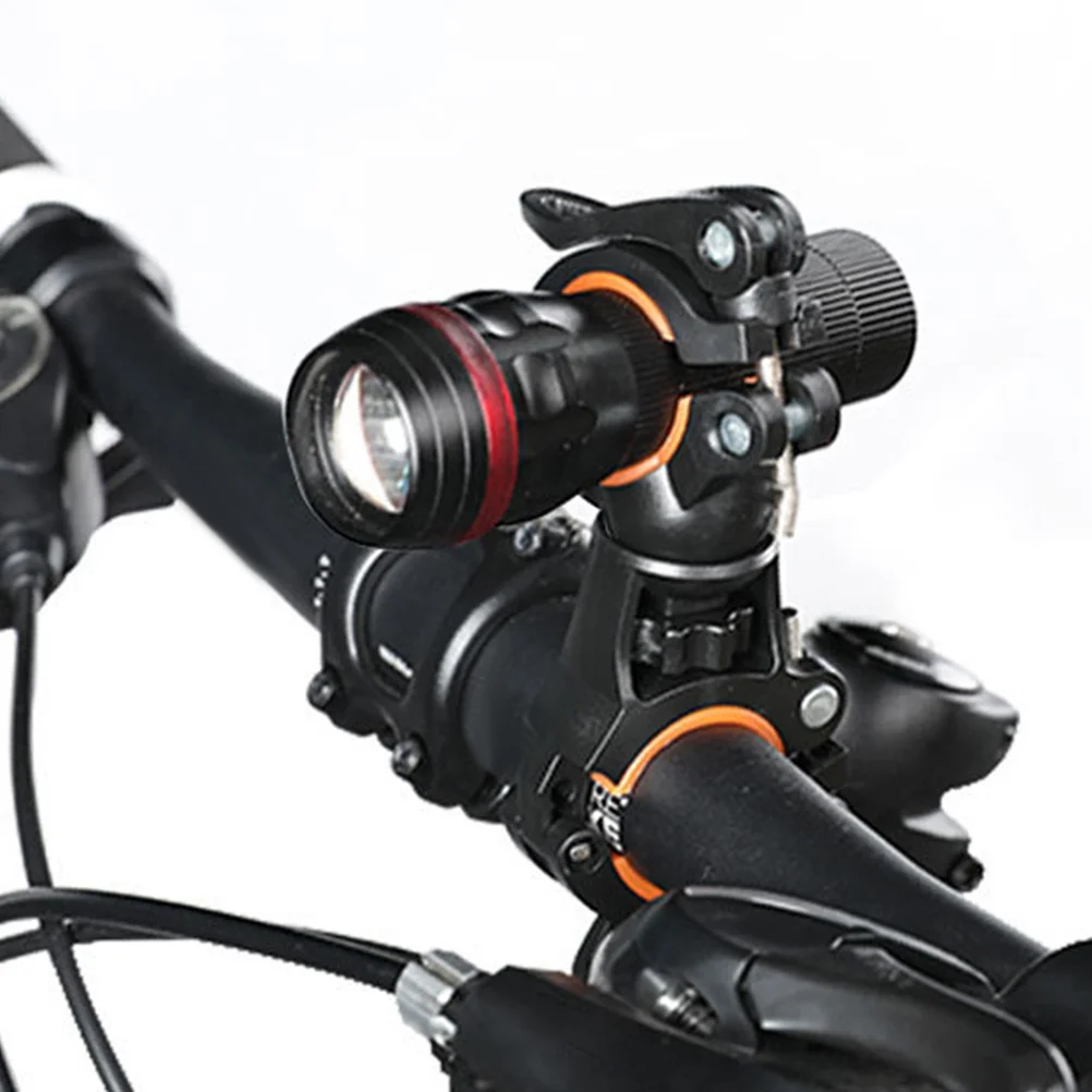 

2Pcs Front Light Mount Bracket Dual Quick Release Bike Flashlight Clamp Holder Bicycle Torch Stand Walking Stick Wheelchair Rack