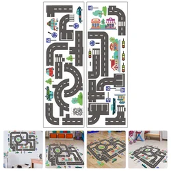 Cartoon Wall Stickers Rail Car Stickers Kids Room Decor Kindergarten Sticker Rail Car Stickers Cartoon Wall Sticker