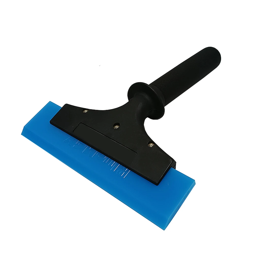 20cm Gummi-Wischer; Autofenster-Folienabzieher mit blauem Weichgummi; Auto-Windschutzscheibenwischer; Reinigungswerkzeug – Detail 8
