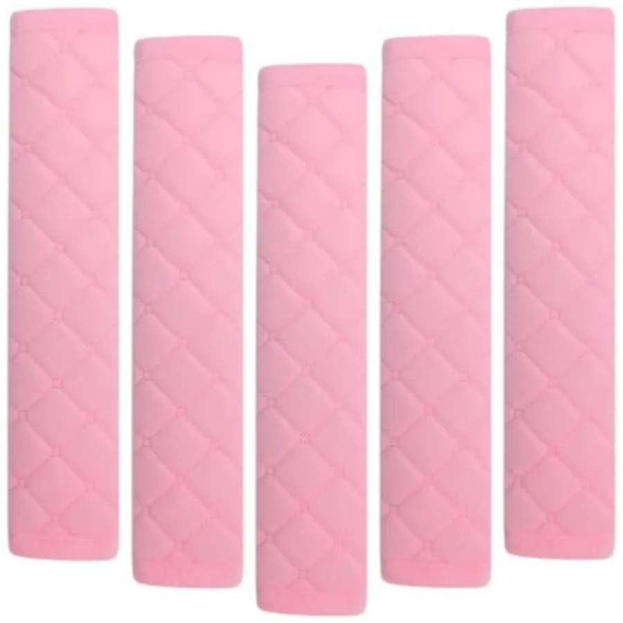 

Car Seat Belt Cover Pad, 5 Pack, Seatbelt Covers for Car Accessories, Soft Material, Car Seat Strap Pads, 10.63 Inch, Applicabl