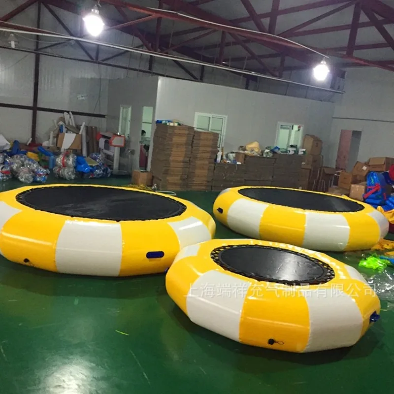 New inflatable toys,  jumping bed, trampoline, water seesaw, outdoor water park