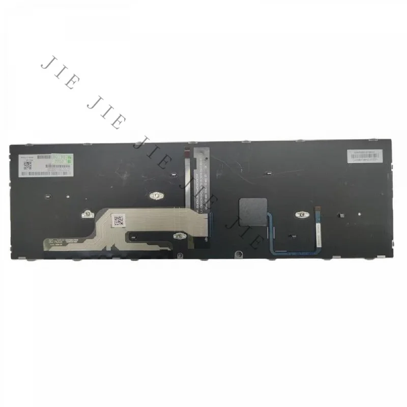 SA+New US Layout Backlit Laptop Replacement Keyboard Silver Frame For HP ZBook 15 G5 17 G5