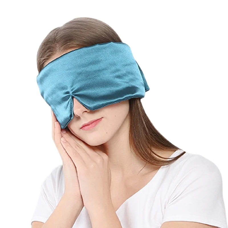 

3D-маска для сна из сатина, мягкая повязка на глаза для дома, офиса, путешествий, снимающая усталость