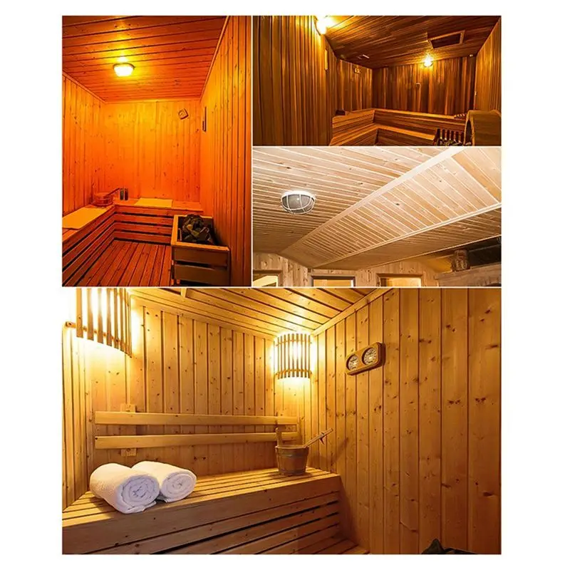 AC88-For Sauna Steam Room Bathroom Use Explosion-Proof Light Lamp Moisture-Proof Lamp