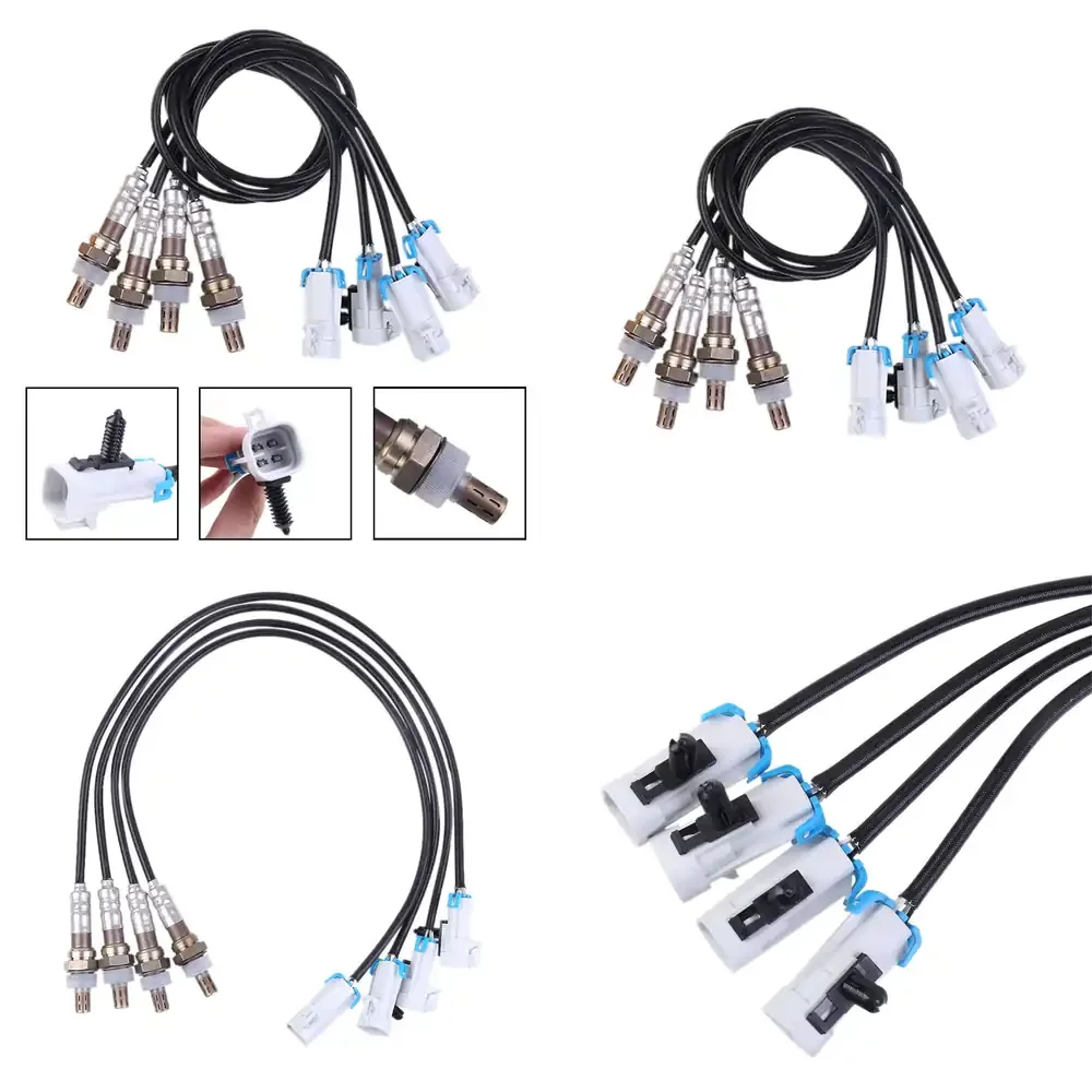 

Oxygen Sensor for 234-4668 SG1857 4PCS Automotive Engine Oxygen Sensor for Car Exhaust System Replacement Part for Vehicle