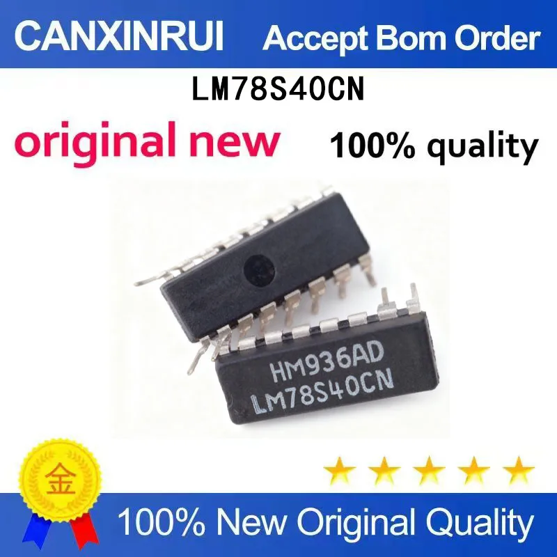 (5-100 Pieces) LM78S40CN LM78S40 Integrated Circuit DIP-16 Spot Chip IC