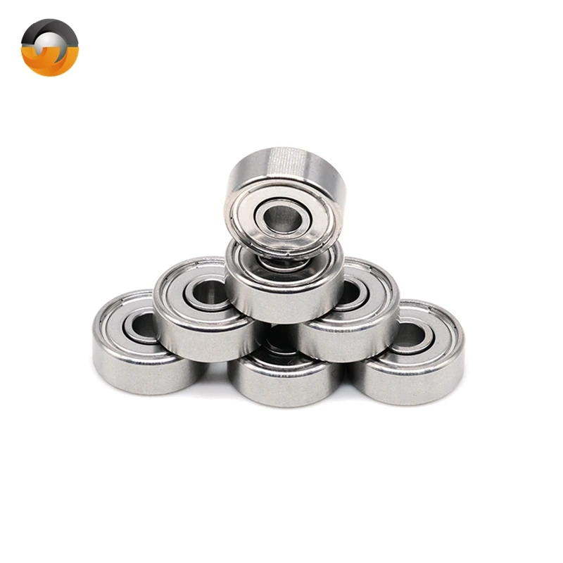 S624ZZ Stainless Steel Bearing 10PCS ABEC-7 4X13X5 mm Ball Bearings S624Z S624 Z ZZ