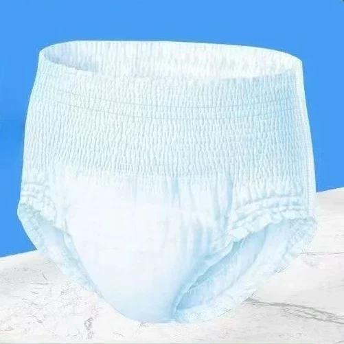 40pcs Disposable Leak Proof Paper Diaper Pants Adult Urinary Incontinence Underwear Breathable and Comfortable Pull-Up Diaper