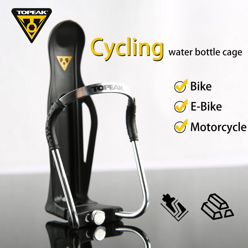 TOPEAK Adjustable Bicycle Bottle Holder Lightweight MTB Road Bike Drink Cup Mount Water Bottle Rack Cages Bicycle Accessories