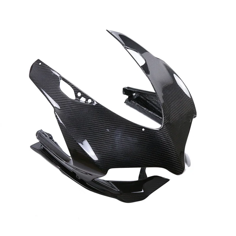 

Suitable Panigale 1199 1299 Modified Carbon Fiber Front Fairing Cover Protector
