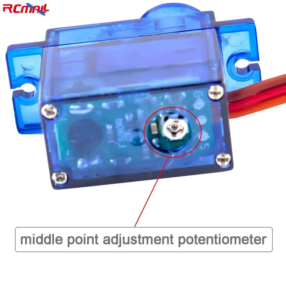 Feetech FS90R Servomotor Micro RC de rotación continua de 360 grados 6V para robot de coche inteligente Arduino Microbit (paquete de 2)