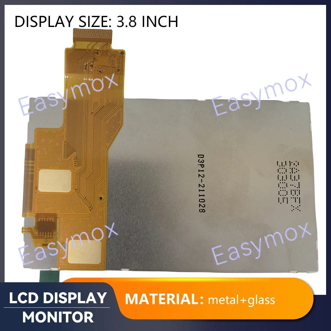 3.8 Inch Motorcycle Original LCD Display D3P12-211028 Motorcycle Digital Dash Universal Screen 8.8*5.3cm Repair Replaceme