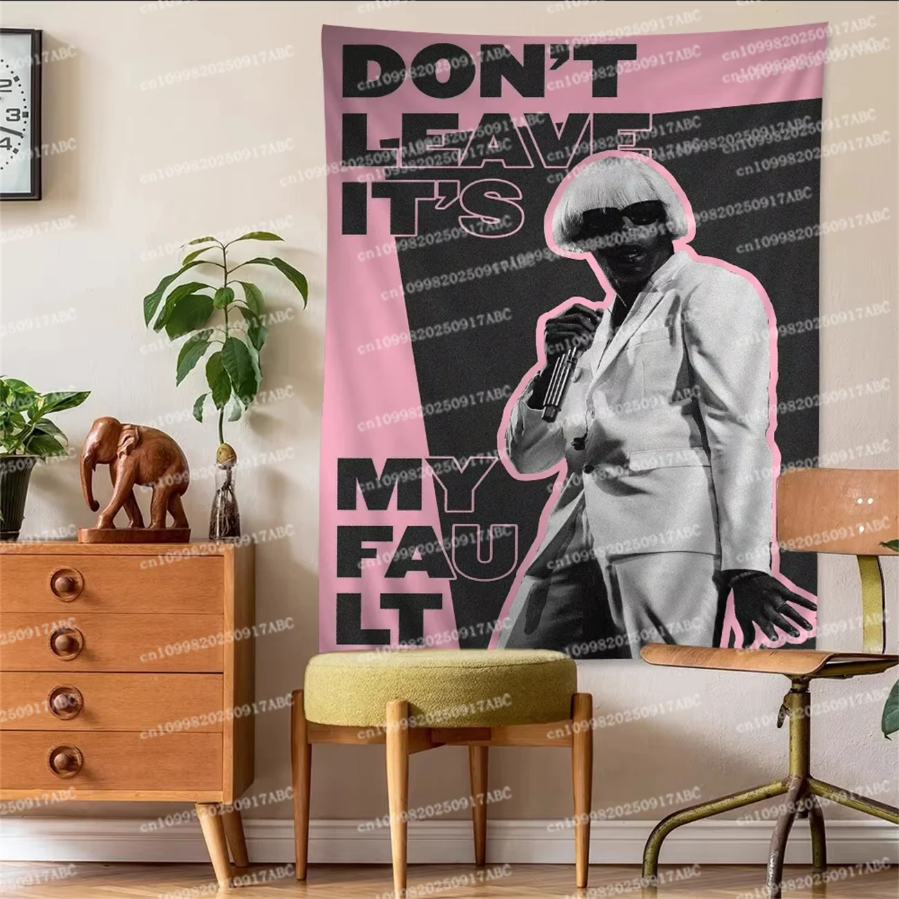 مغني الراب T-TylerS الخالق نسيج ملون الجدار الشنق معلقة التارو الهبي جدار السجاد النوم جدار ديكور فني نسيج المنزل #3