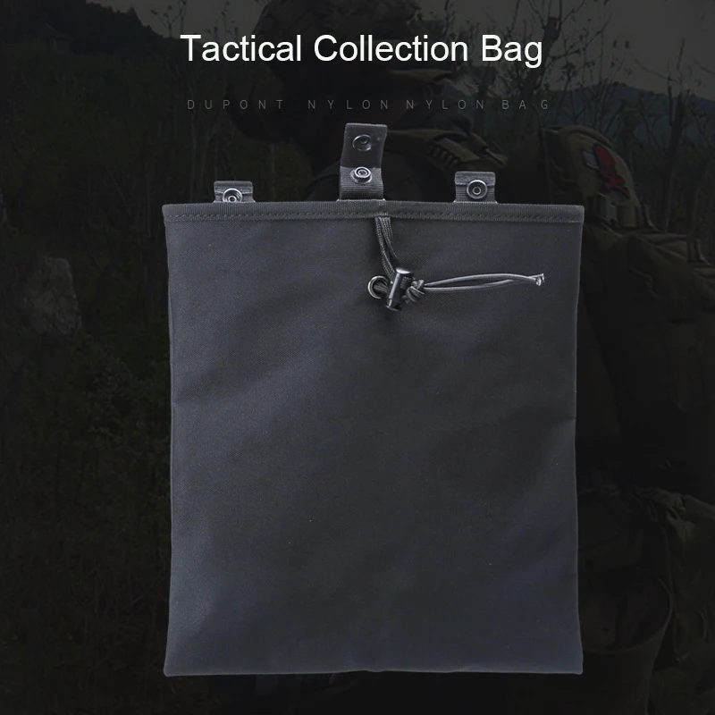 Bolsa de reciclaje táctica grande para exteriores, bolsa de herramientas de almacenamiento multifuncional para artículos diversos, bolsa de cintura de camuflaje para montañismo