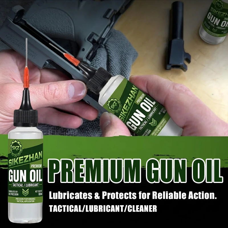 Premium Maintenance Lubricant Ultra-Effective Anti-Rust and Corrosion Resistant Oil for Tactical Applications - SIKEZHAN