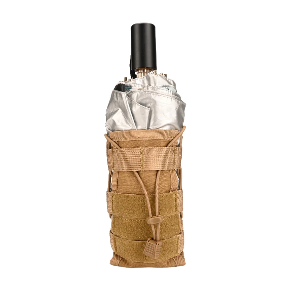 กระเป๋าใส่ขวดน้ำแบบยุทธวิธี ปรับได้ น้ำหนักเบา พร้อมสายสะพายสำหรับพกพาและอุปกรณ์