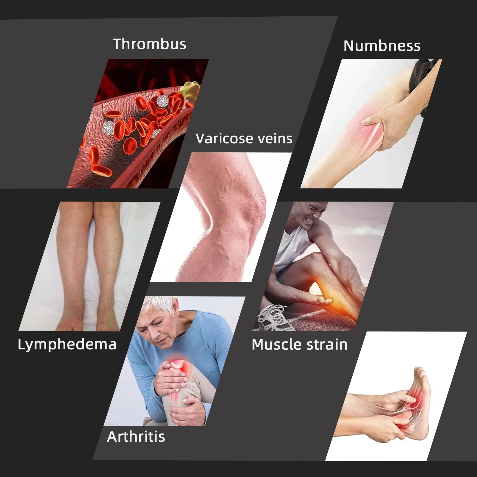 New Design  Multi-functional Pain Relieve Body Care Therapy Compression Full Leg Massager