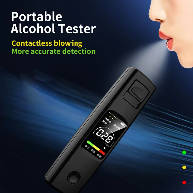 

NOYAFA NF-AT9 Portable alcohol tester Professional High Sensitivity Breathalyzer Alcohol Test
