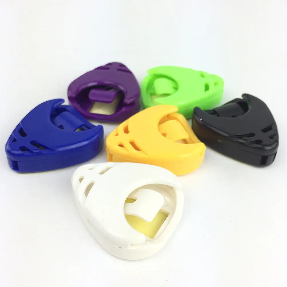 

25 шт. аксессуаров для акустической гитары: держатель для медиаторов в форме сердца, клейкий чехол-органайзер для медиаторов