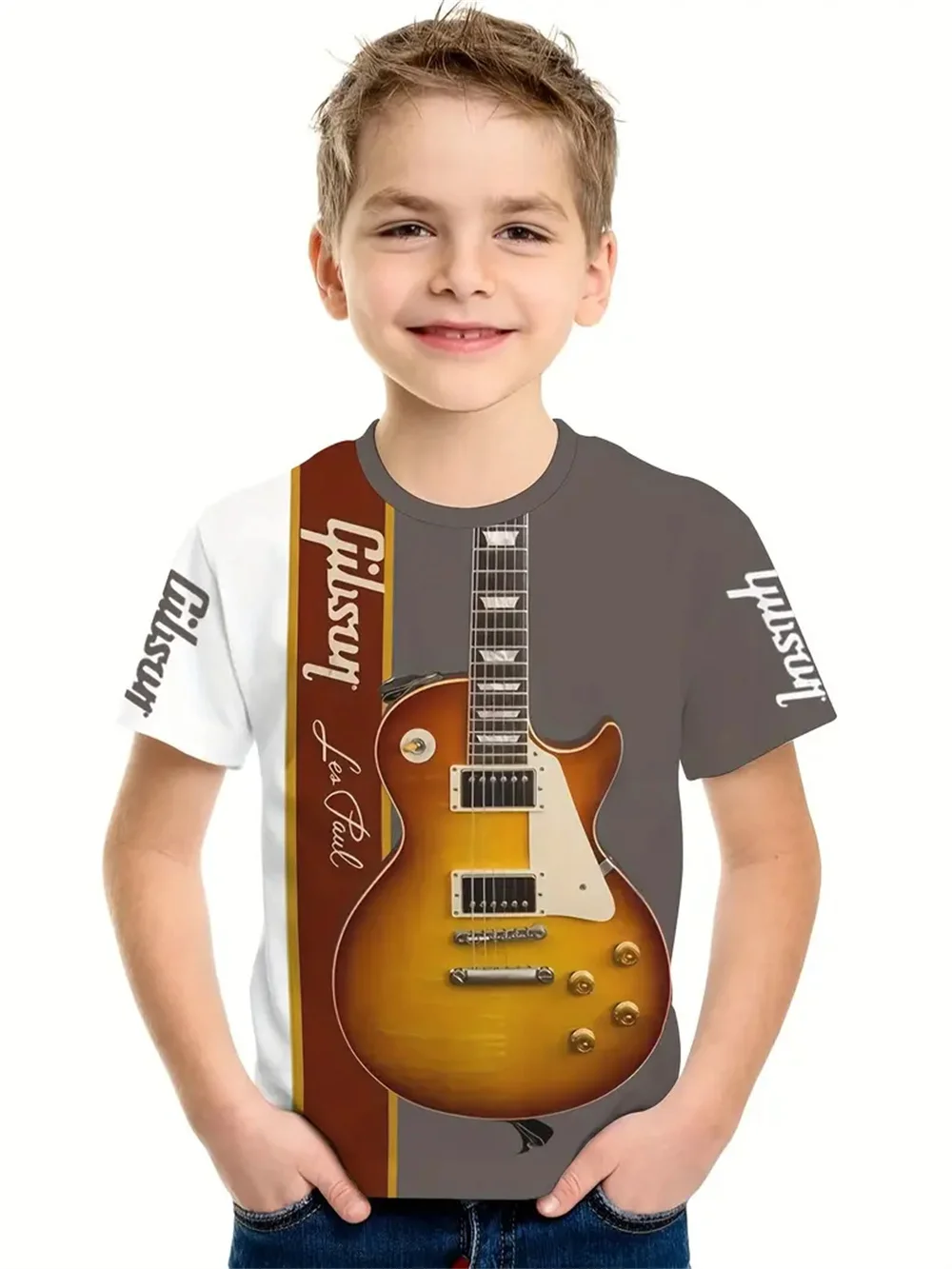 Boy Clothes Short Sleeve Tees Boys Clothes 3d Print Children's Clothing Fashion Graphic T Shirts Casual Baby T-Shirts image 4