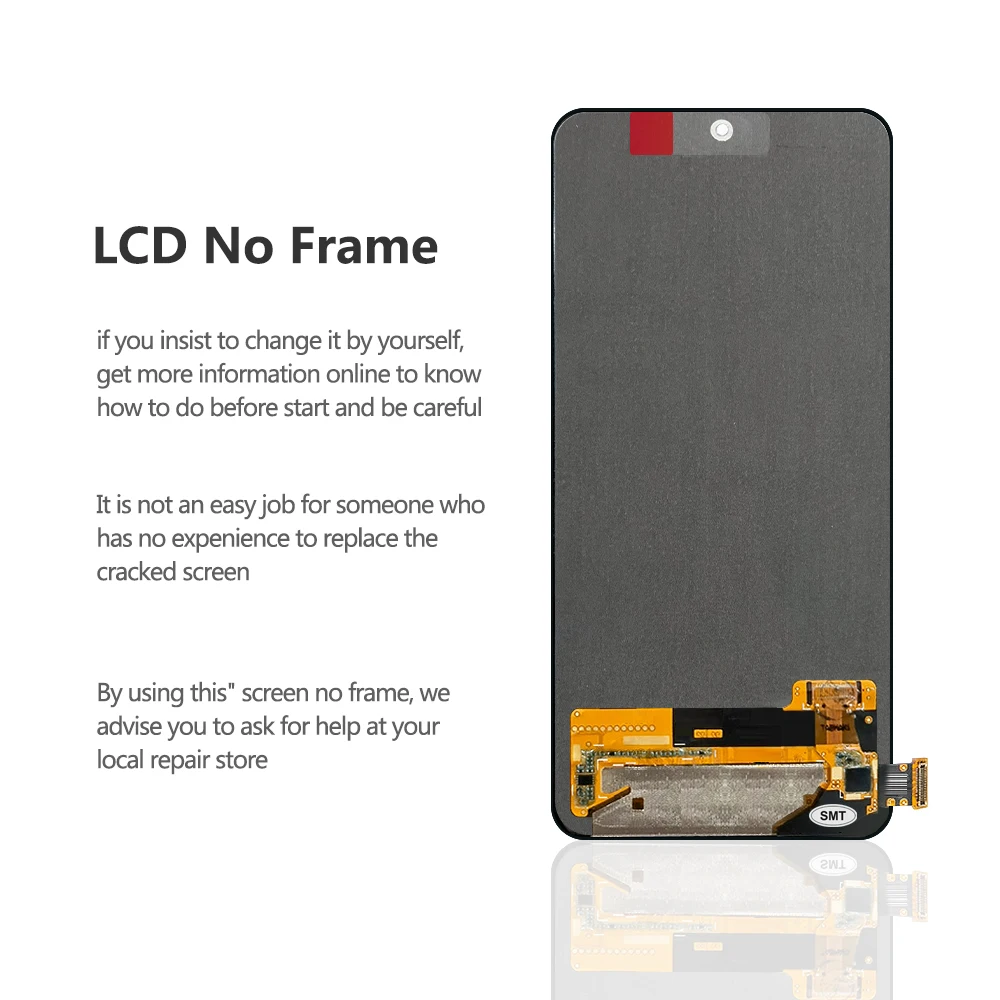 6.67\'\' AMOLED For Redmi Note 10 Pro 4G Display with Frame, for Xiaomi Redmi Note10 Pro 4G M2101K6G Lcd Display Touch Screen