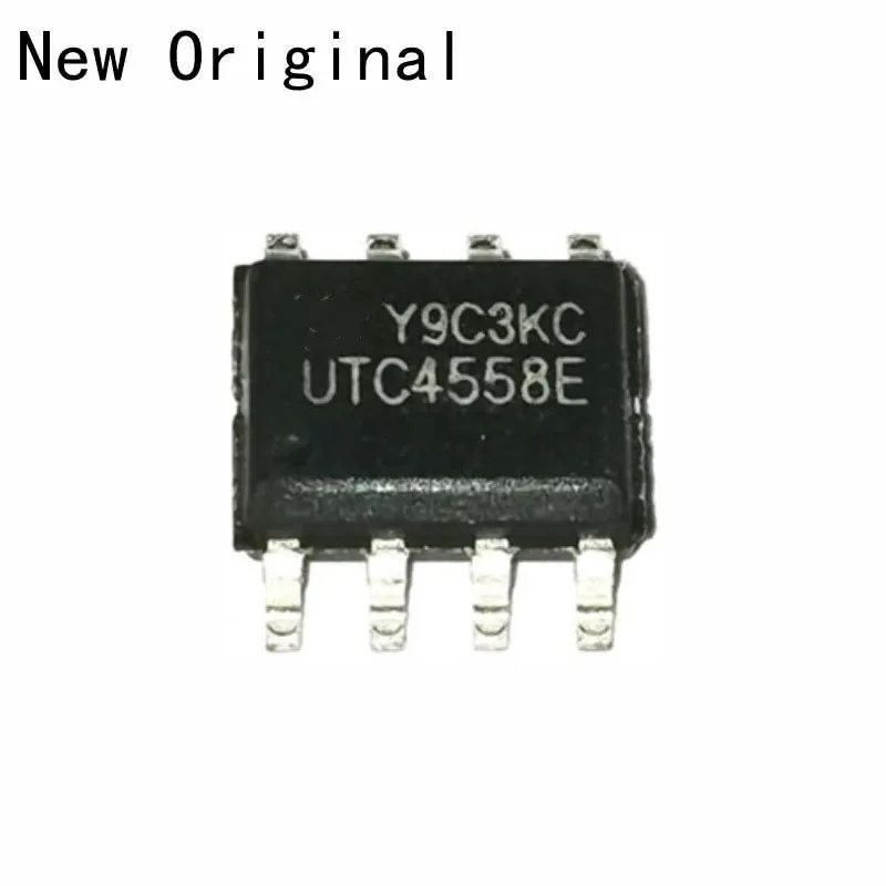 UTC4558E SOP8 New and Original DUAL OPERATIONAL AMPLIFIER