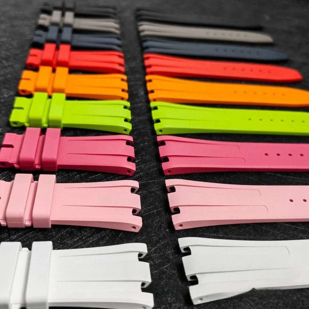 AAA  26231/26048/26144 Women Nature Soft Rubber Watchband Watch Band Accessories For 37 MM AP Strap