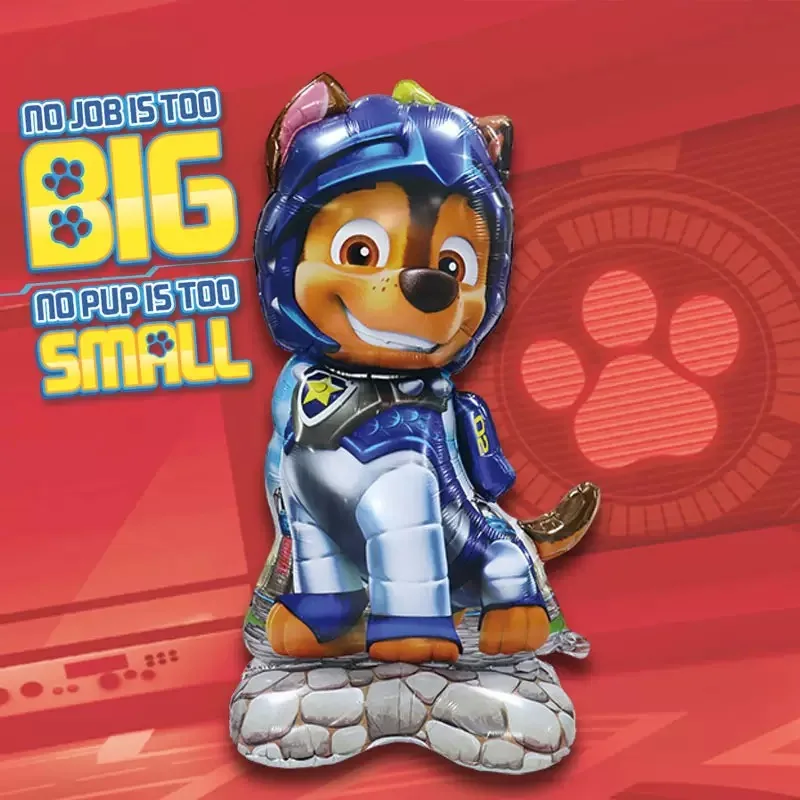 

3D Paw Patrol Themed Balloon Cartoon Dog Ryder Aluminum Foil Balloons Childrens Birthday Party Backdrop Decoration Supplies