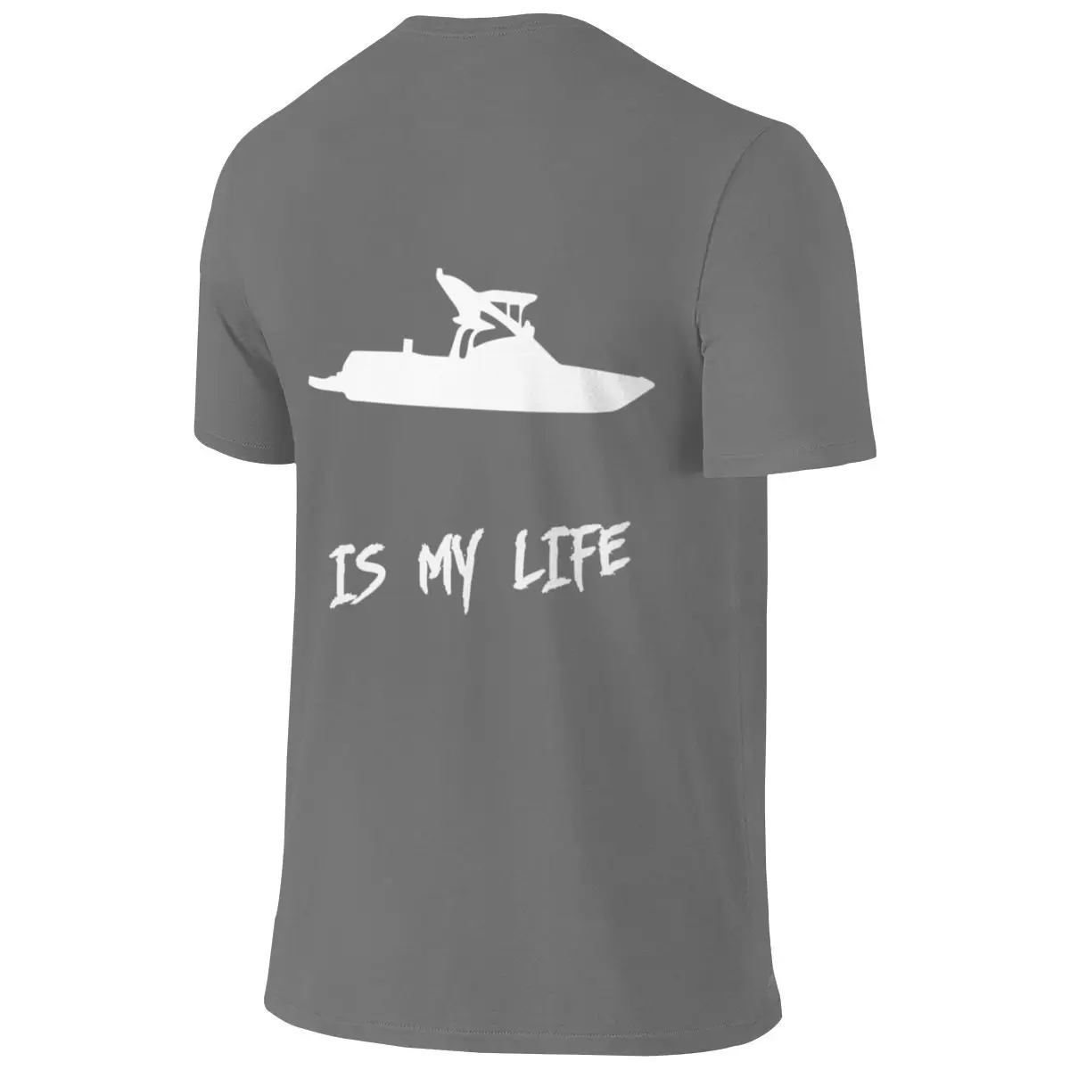 Ski Boat Is My Lifepng V-Neck Reversible T-shirt Japanese Style City Boy Home Comfort Women's T-shirts