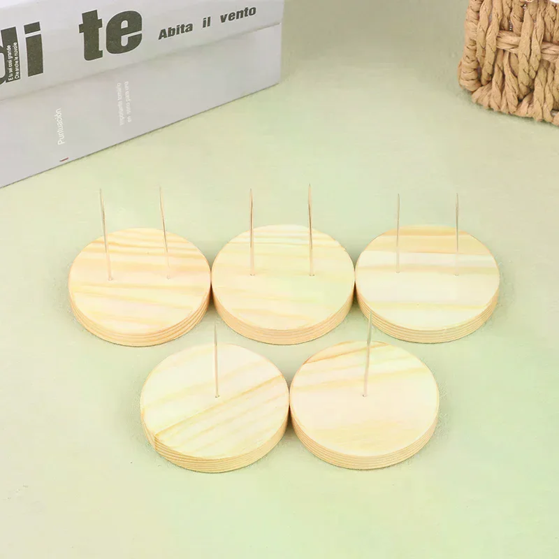 Nieuwe 1PC Gehaakte Pop Basis Display Rack Pop Basis Pop Display Rack Showcase Gehaakte Pop Display Basis Houten Ondersteuning stand