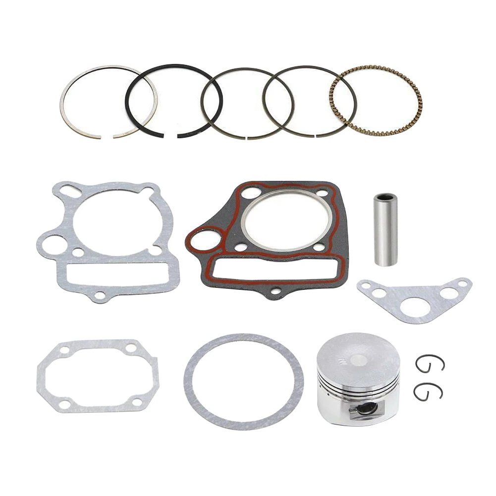 

Piston Ring Gasket Kit Fit for Taotao Kazuma Baja SSR Chinese 110cc 125cc ATV Dirt Bike Horizontal Styled Engine New