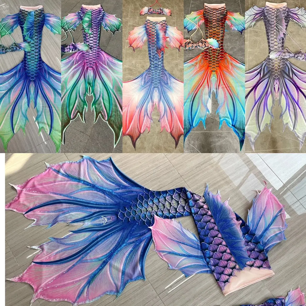 

Original Hd Version Mermaid Fish Tail Aquarium Shooting Mermaid Free Diving Swimsuit Tailored Mermaid Tail
