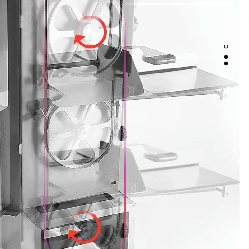 Scie à ruban Sophia congelée en acier inoxydable, coupe-viande commercial, appareil de cuisine domestique, 750W, boucherie