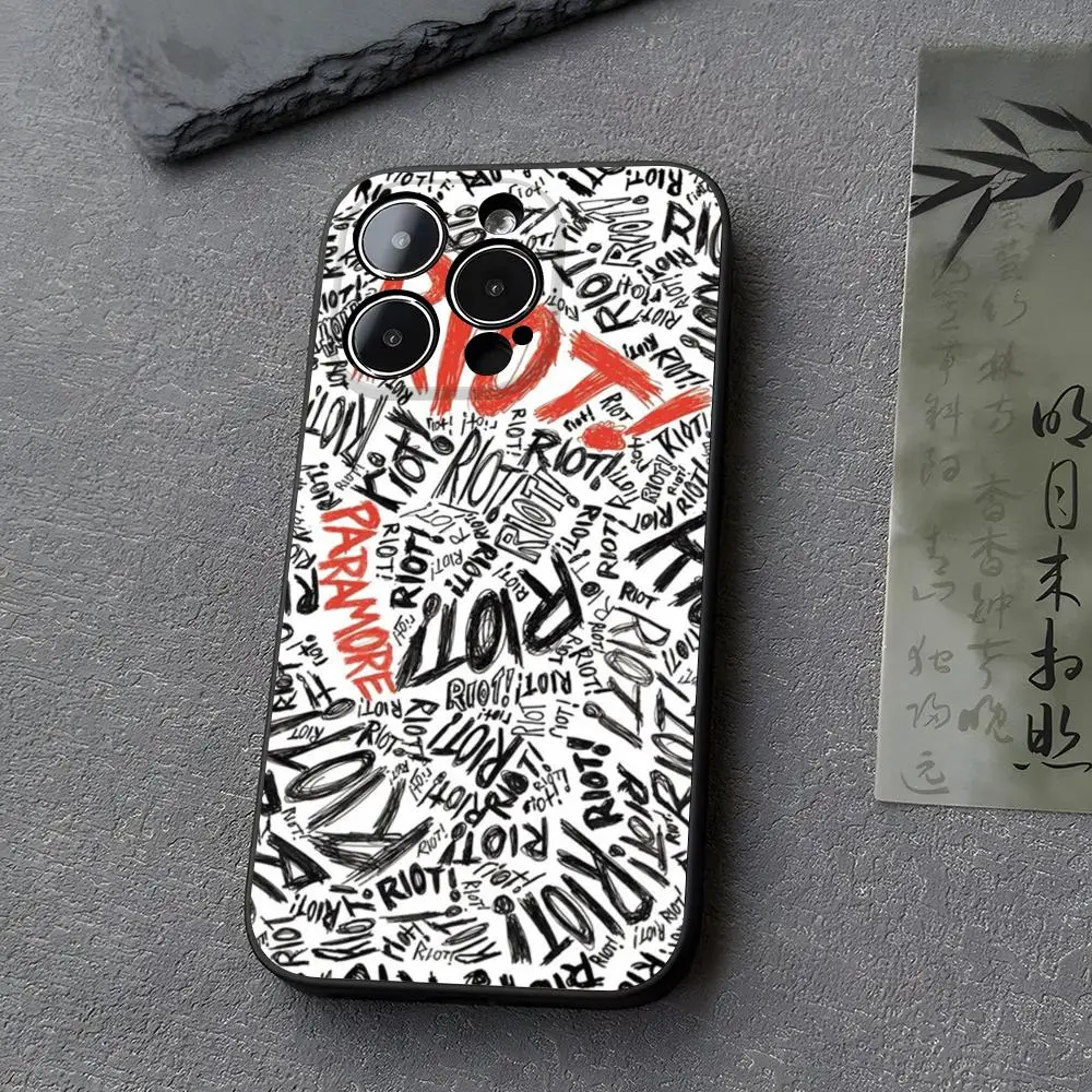 COOL Paramore Phone Case for iphone 16 11 15 14 13ProMax 12 Pro Xs Max Mini Xr 8 6s Plus Funda Covers