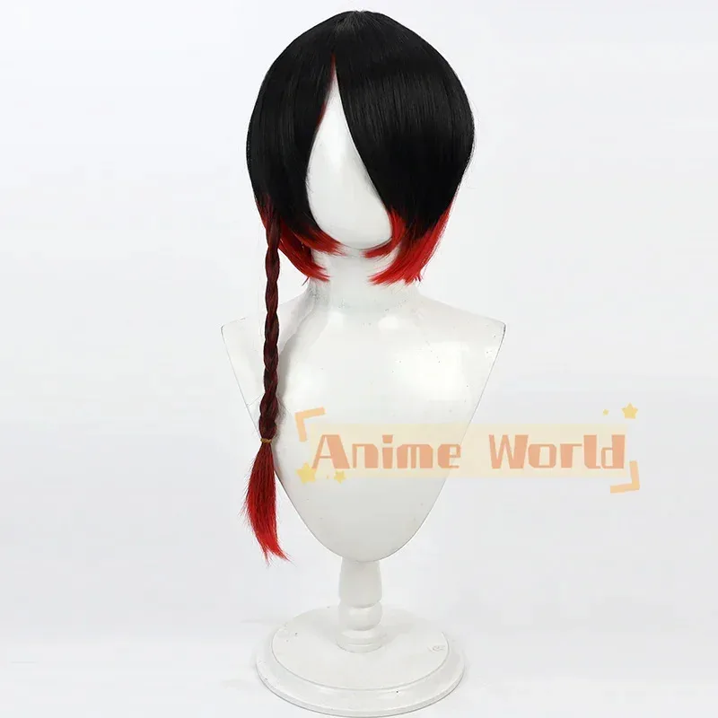 AAA 2025 الشيطان بتلر مع القطة السوداء يوهان شينونوم تأثيري الشعر الاصطناعية هالوين عيد الميلاد السنة الجديدة كوس + غطاء شعر مستعار