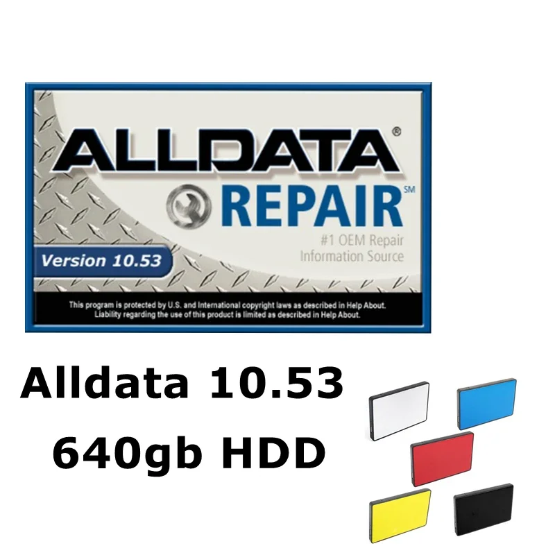 

AllData Auto Repair Software All data 10.53 for Cars and Trucks in 640gb HDD Tech Support Remotely Ferramentas Automotiva Data