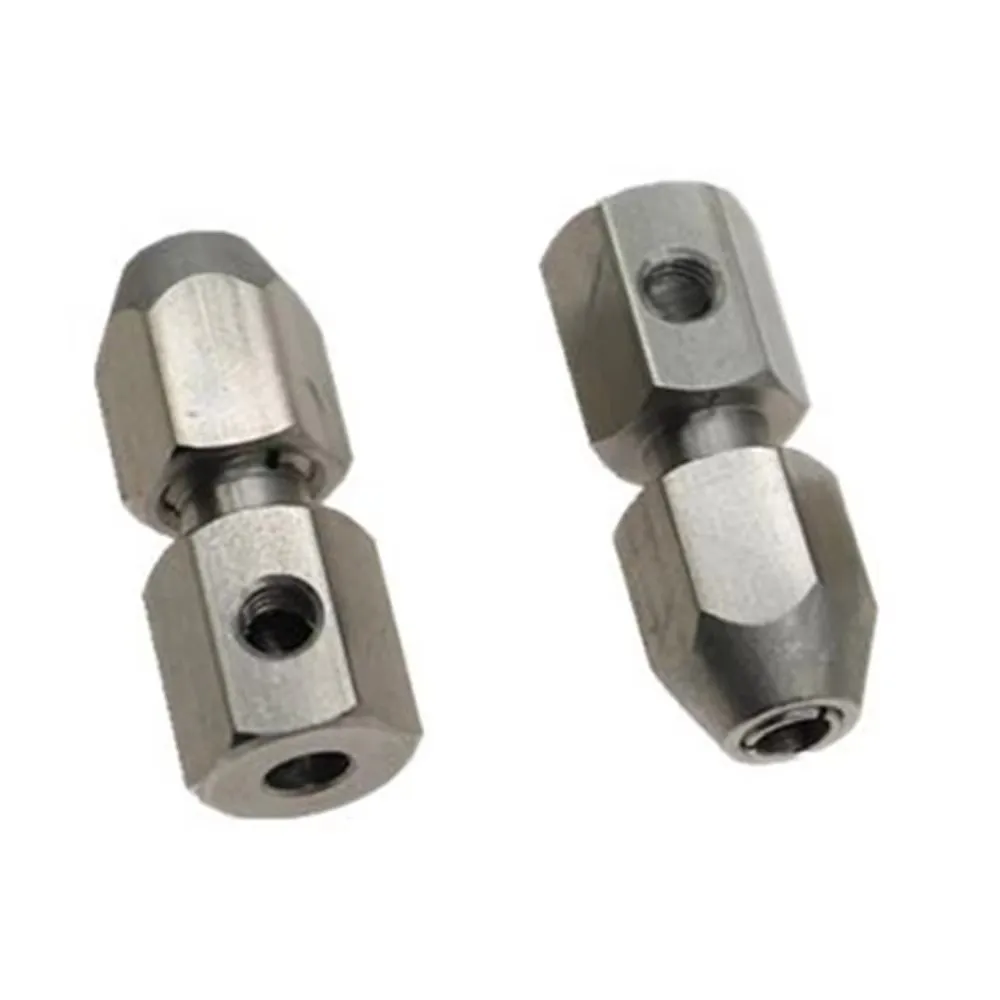 Flexible coupling for remote control boat, 3,17/4mm stainless steel flexible coupler for Electric boat parts, 1pcs