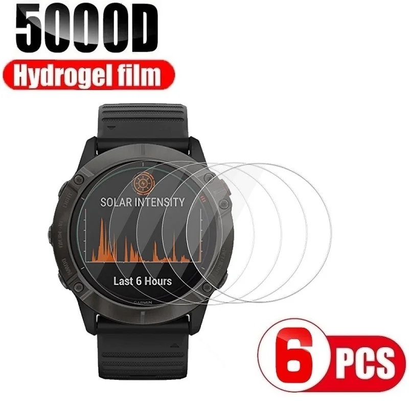 

for Garmin Fenix 7X 7S 7 6X 6S 6 Pro 5X 5S 5 Plus Screen Protector Film for Garmin Fenix 7X 7S 7 6X 6S 6 Pro 5X 5 Hydrogel Film