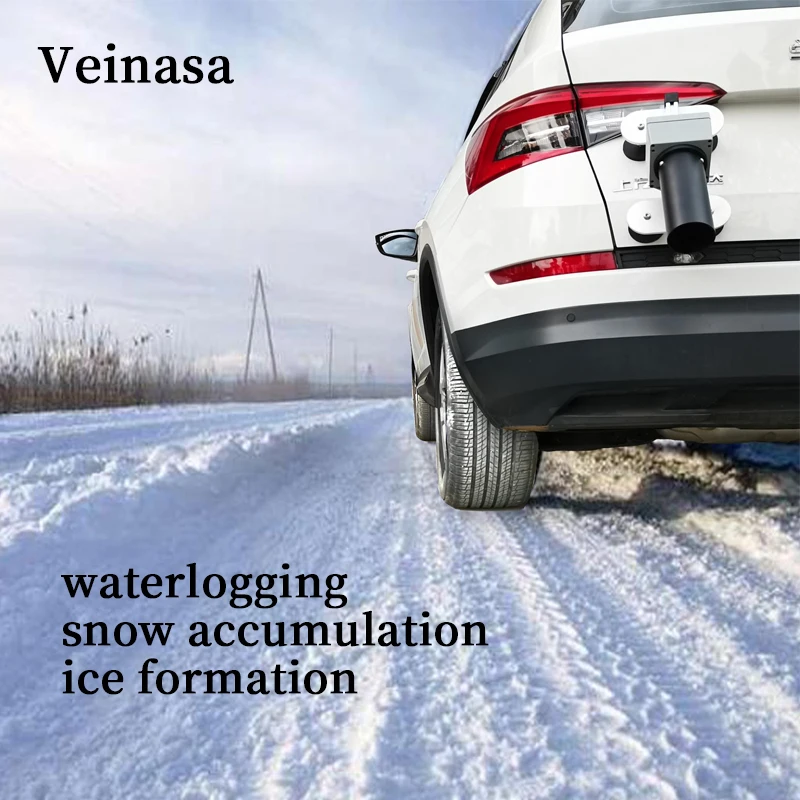 Veinasa MDSC3002 Remote Road Surface Temperature Sensor -40C 60C Range ALIU Material Vehicle-Mounted Mobile Road Condition