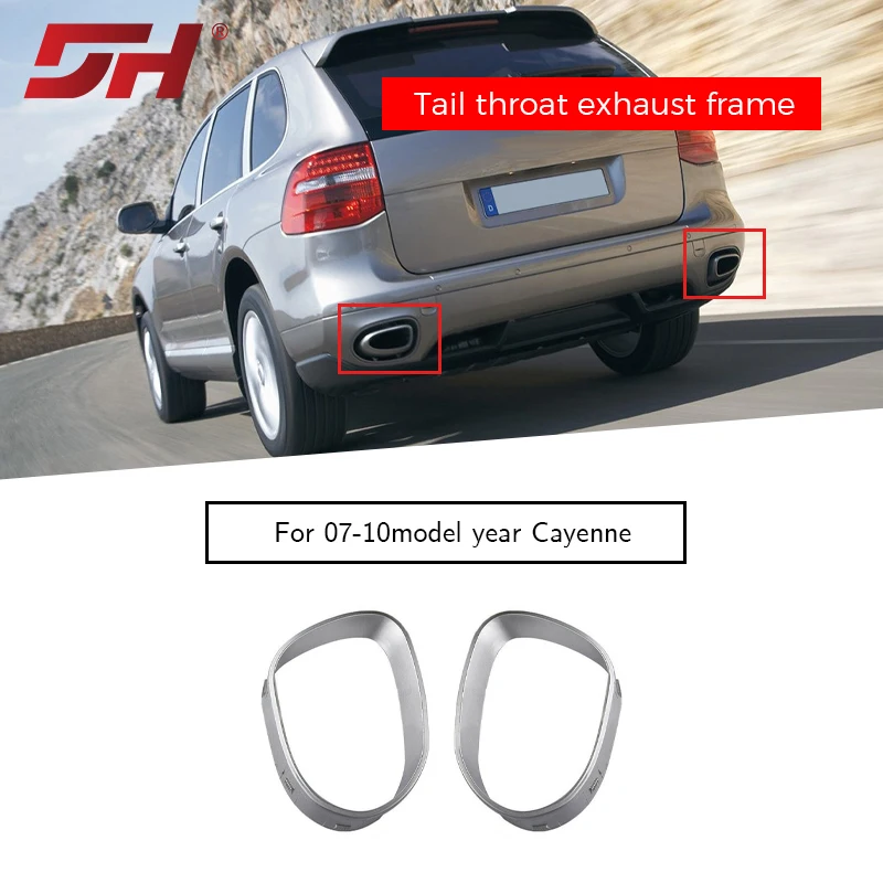 

Car rear bumper throat frame suitable for Porsche Cayenne 957 2007-2010 95550583701 95550583801