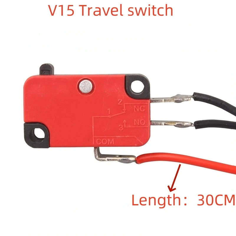 

1PCS Small travel switch V-156-1C25 self-reset button micro switch with wire