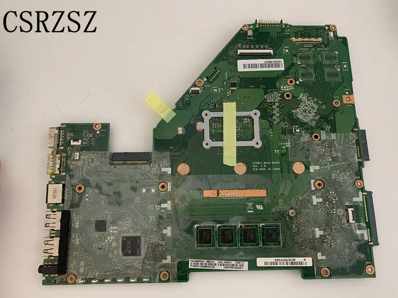 CSRZSZ Para ASUS X550CC X550CA Placa-mãe X550CC REV 2.0 Processador de placa principal i5-3337u Teste todas as funções