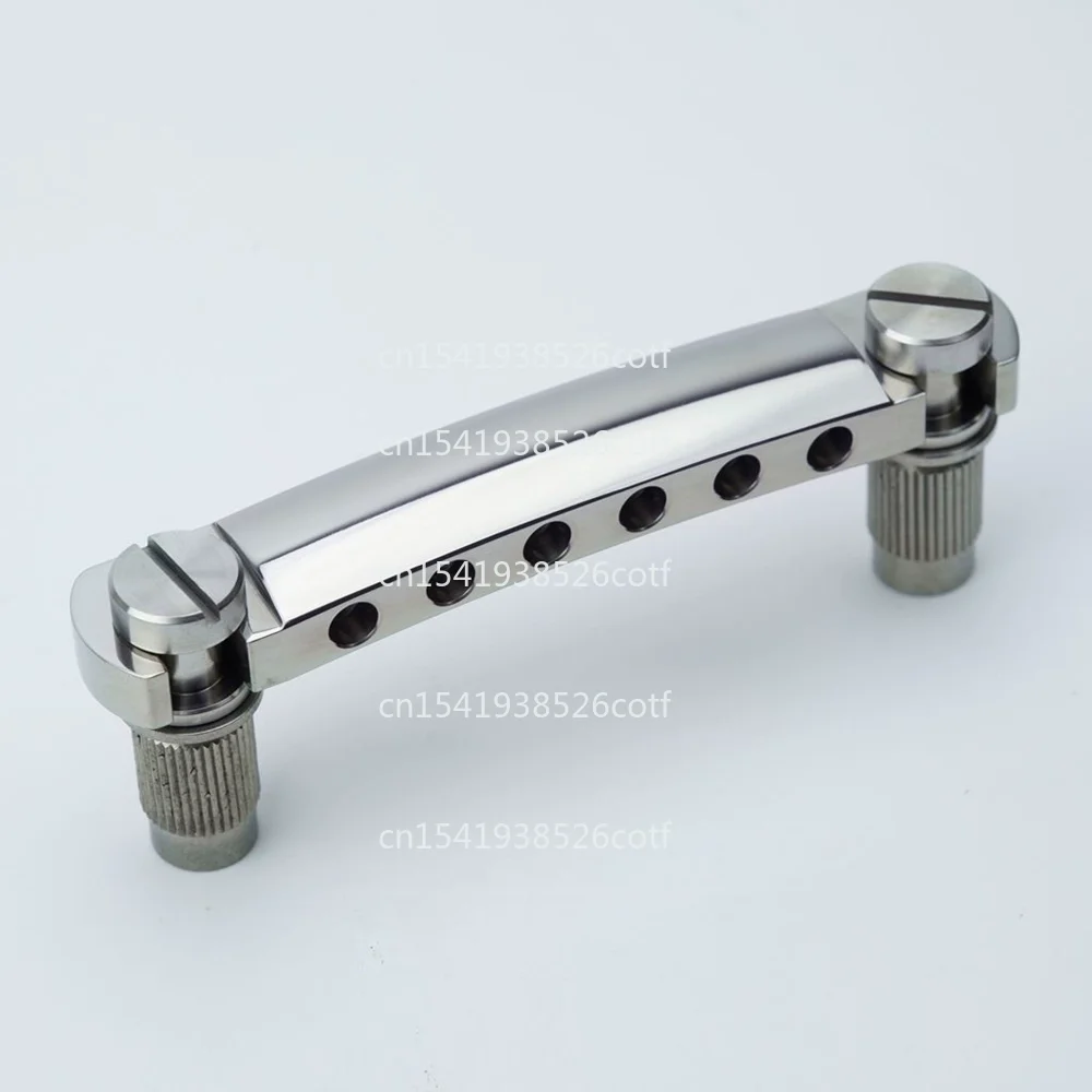 

P electric guitar ball bridge piano code, titanium alloy LP bridge puller, small hole piano code bridge titanium alloy