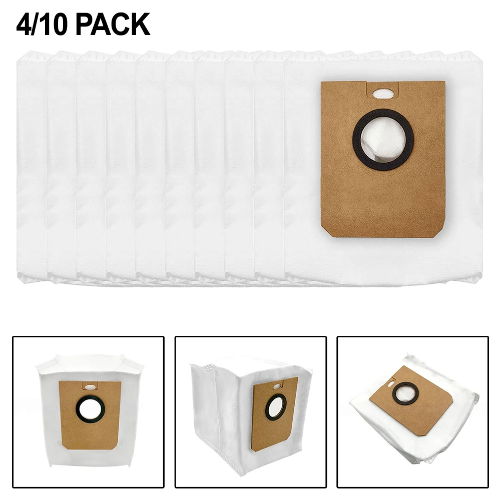 10/4PCS Vacuum Cleaner Bags For HomeRun XU7100 Compatible 3 Litre Vacuum Cleaner Bags Disposable Dust Bag For Cleaner Air