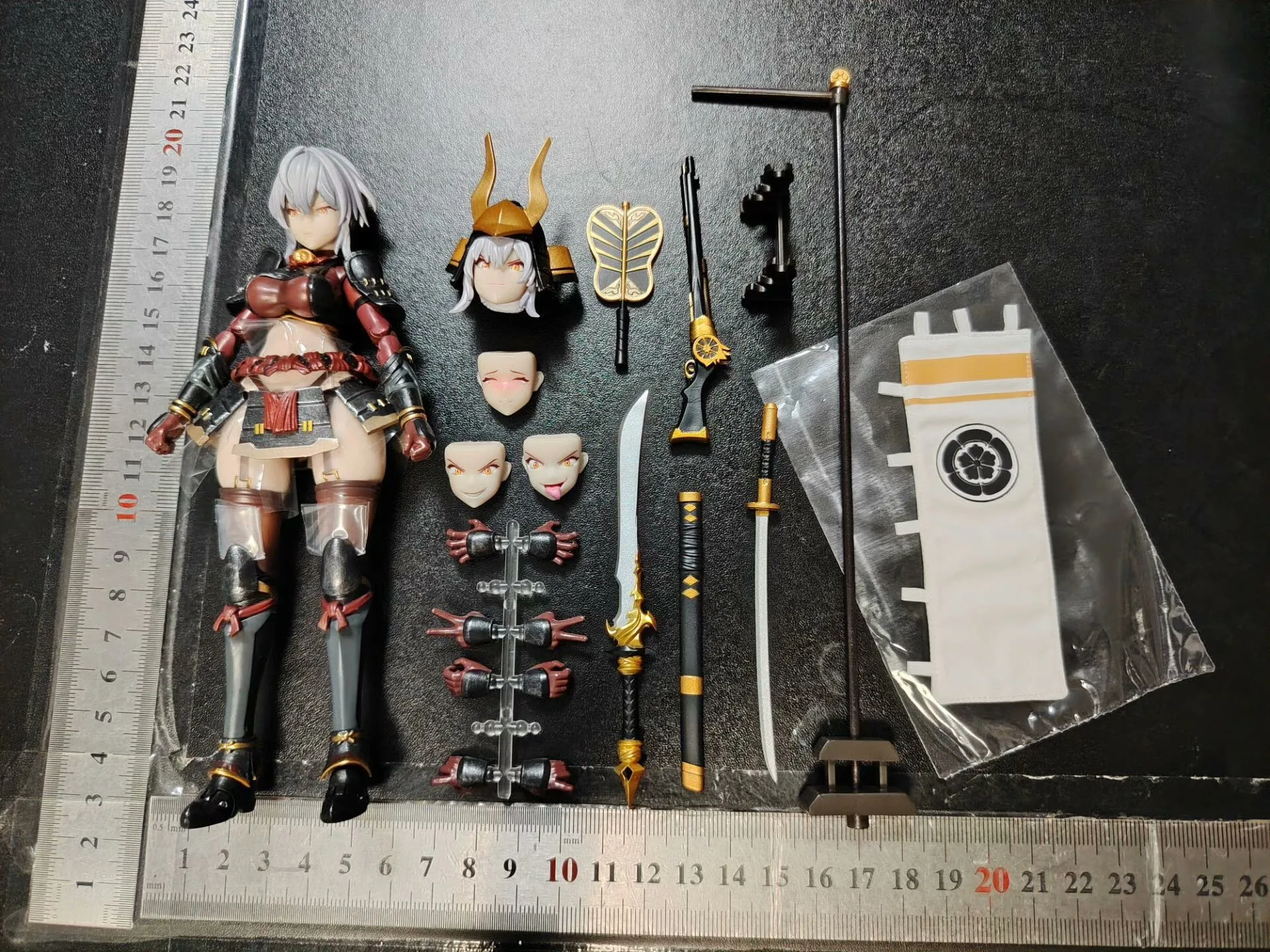 1/12e Schaal Collectible Action Figure Warring States G Serie Sanada Yukimura Japanse Warring States Heroes Vrouwen Soldaat Speelgoed