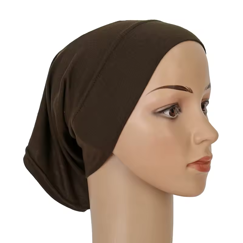 Cotton Modal Inner Hijab Undercap Muslim Turban Islam Underscarf Hijab Bonnet Soft Stretch HIjabs Tube Cap Turbante Mujer Hat - Image 26