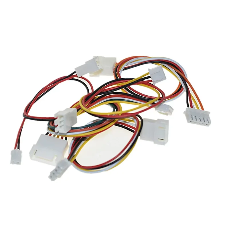 2pcs XH2.54 Male to Female Extension Cable 2p/3p/4p/5p/6p Male and Female Socket Connector With 10/20/30cm Cable 26AWG