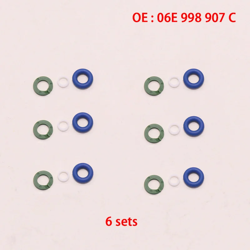OE جودة 06E998907C حاقن الوقود إصلاح مجموعة الختم ل 4.2 أودي A8 2010 2011 2012 2013 A7 2011-2014 فولكس فاجن طوارق 2011- 2018