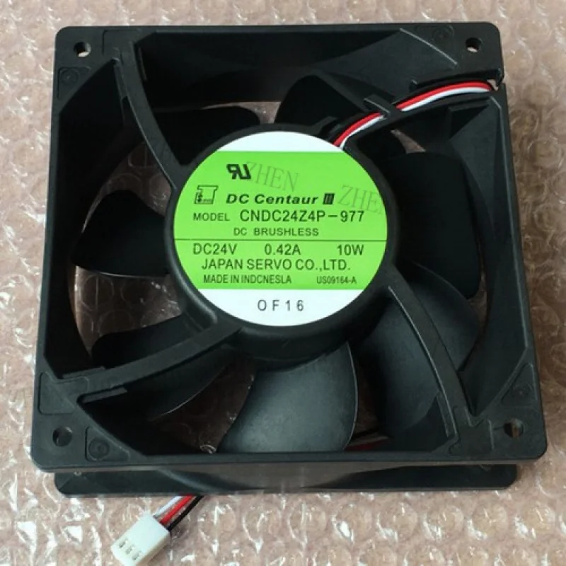 Y   1PC New for  Servo CNDC24Z4P-977 24V 0.42A 10W 3-wire inverter cooling fan # QW.